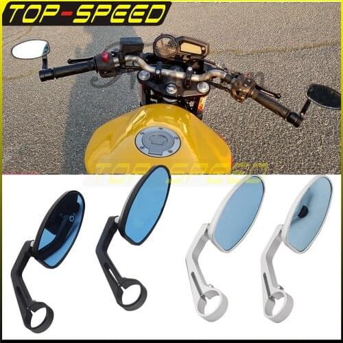 Motorcycle Rearview Mirror Scooter Mirrors Back Side Mirror For BMW Kawasaki Yamaha Honda Suzuki Cafe Racer