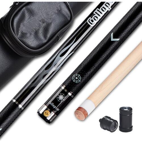 2019 Collapsar R04 R05 Billiard Pool Cue Stick Maple Wood Shaft Black White Cue 11.5mm 13mm Tip with Pool Cue Case Set China