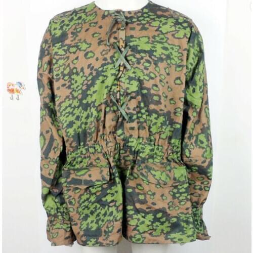WWII GERMAN ARMY M42 FIELD SMOCK CAMO REVERSIBLE BLOUSE COVERALL CLOTHES WW2 Military Uniform War Reenactments