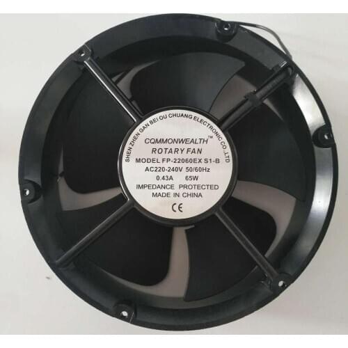 New Commonwealth 220V/380V FP-20060EX-S1-B 22060 electric cabinet electric box cooling fan 18060