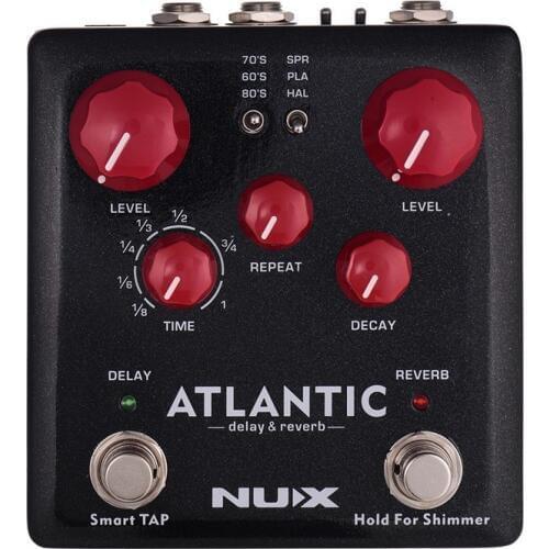 NUX Electric Guitar Pedal Multi Effect Processor Amp Simulator Delay Reverb Booster Kompressor Acoustic Guitar Parts Accessories