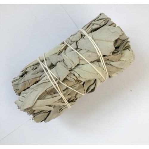 Natural California White Sage Fragrance Smudging Bundles Air Purification Stick For Yoga Meditation