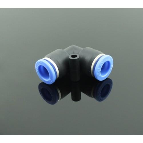 PUL Union Elbow plastic two way quick fittings PUL 04/06/08/10/12 Plastic Quick Connectors Fitting vetley pneumatic