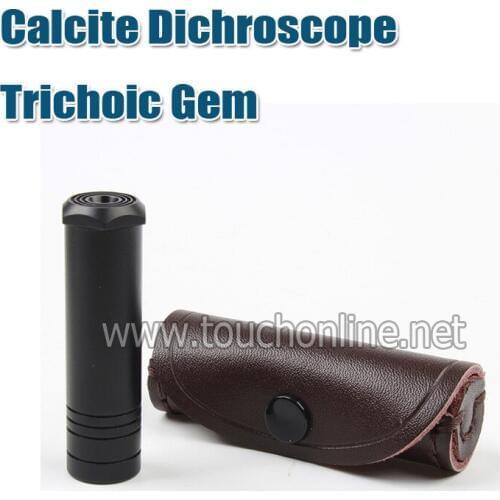 Handheld Calcite Dichroscope Trichoic Gem & Gemstones Gemological Gemology Jeweller Tester Tool TCD-01