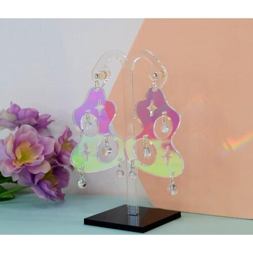 NEBULA Earrings (Iridescent),nebula Jewelry, Astronomy, Space