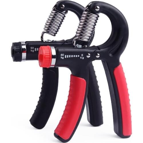 Gym Fitness A-Type Dynamometer Hand Gripper Adjustable Power Exerciser Expander Wrist Forearm Strengthener Crossfit Workout
