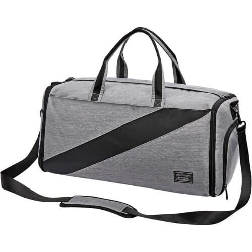 Waterproof Terylene Men Sport Fitness Bag Multifunction Shoulder Crossbody Tote Gym Bags Outdoor Travel Business Dry Bag Handbag