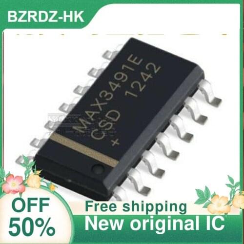 2-10PCS/lot MAX3491ECSD SOP14 New original IC