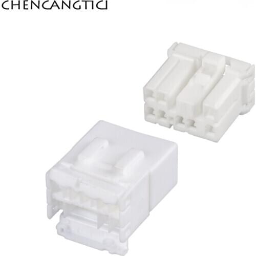 2 Sets Tyco 8 Pin Way Automotive Plastic Housing Plug Wiring Harness Connector Elevator Signal Line Male Female Socket For Mazda