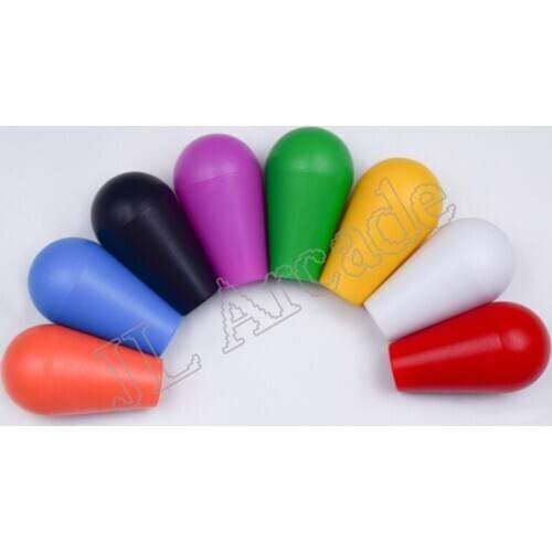 2 pcs Arcade Replacement Joystick Handle Bat TopBall Bat top ball Knob for Arcade SANWA SEIMITSU ZIPPY Joysticks Handle Knobs