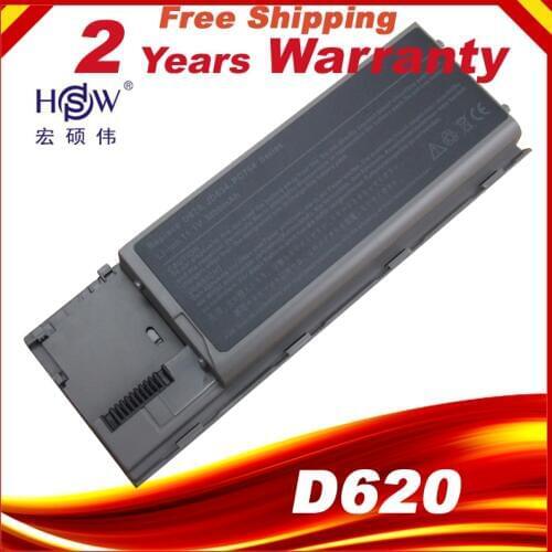 Battery for Dell D620 D630 D630N D631 D631N D830N 0NT379 0PC764 0RC126 0TG226 0UG260 310-9080 312-0383 312-0384 GD775 GD776 GD7