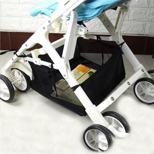 Infant Stroller AccessoriesNew Style Baby Stroller Basket Organizer Storage Bag Portable Pram Newborn Baby Care Stroller Basket