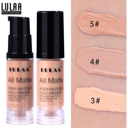 Brand Face Moisturizer Concealer Liquid Foundation Makeup Base Brighten Pores Invisible Waterproof Matte Primer Foundation