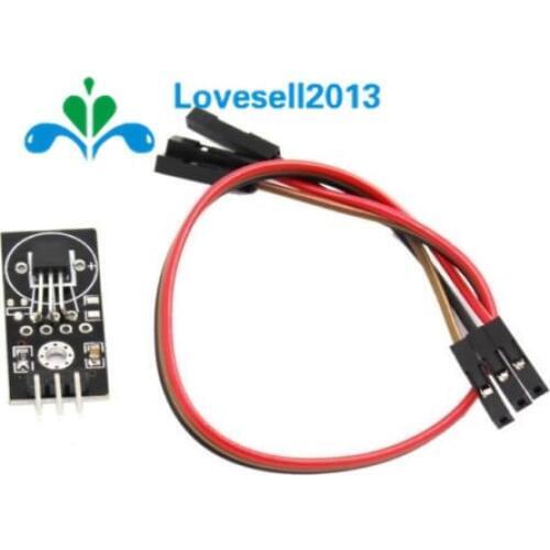 DC 5V DS18B20 Digital Temperature Sensor Module Comes With DuPont Line for Arduino