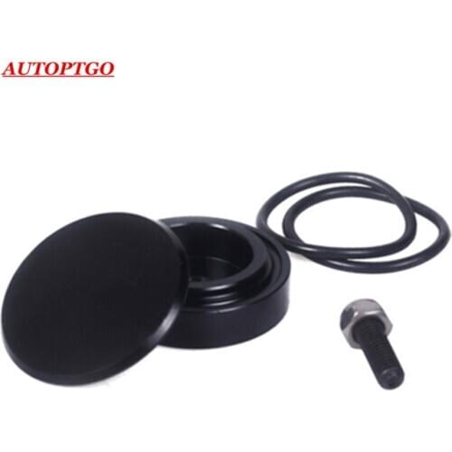 Metal Car Racing Rear Wiper Hole Stopper Cover Windshield Wiper Delete Insert Cap Kit For Toyota Nissan Mazda Ford Kia Jeep Audi