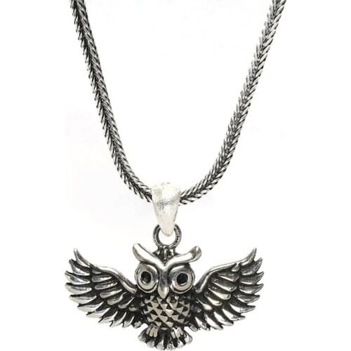 Gotique Wolf Head Pendant 925 Sterling Silver Necklace Chain Jewelry for Man and Women Special Gift Made In Turkey