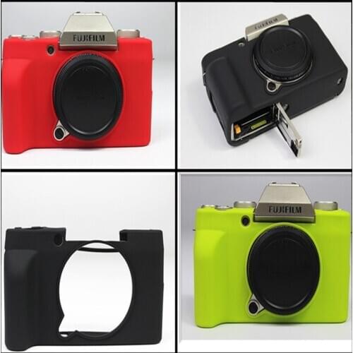 Nice Soft Camera Video Bag Silicone Case Rubber Camera case Protective Body Cover Skin For Fujifilm XT200 FUJI X-T200