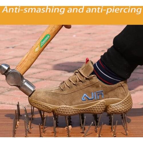 Summer Insulation 6KV Labor Protection Shoes Mens Anti-Hit Anti-Puncture Puncture Safety Shoes Work Shoes Welder Shoes