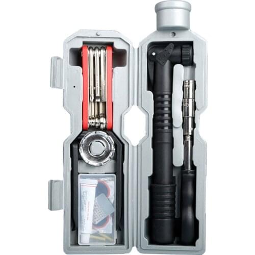 Bicycle Repair Tool Kit Storage Box Outdoor Resistance Portable Water Bottle Bikes Cycling Bike Stand Risk Shovels & Rope Air