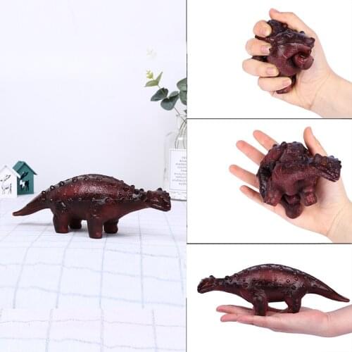 New Fidget Toy Funny Zoo World Realistic Dinosaur Figure Slow Rising Collection Stress Reliever Toy Stress Reliever Toys