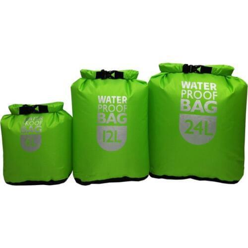 Swimming Floating Waterproof Dry Bag Pack Rafting Kayaking River Trekking Sailing Canoing Boating Dry Sacks 6L 12L 24L