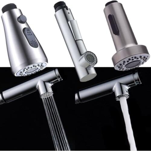Adjustable Nozzle Faucet Pull Out Spray Shower Head Spare Replacement Kitchen Mixer Tap