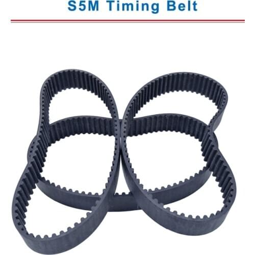 S5M Timing Belt with circular teeth 5M-660/665/670/675/680/685/690/695 belt width 15/20/25mm teeth pitch 5mm