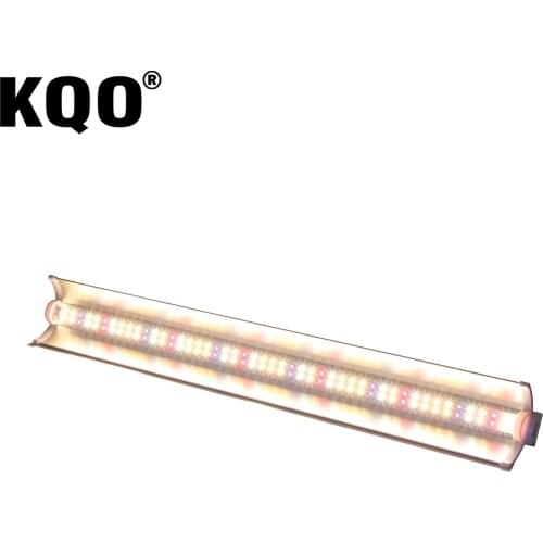 T8 60cm/23.6" Grow Light with Reflector Linkable Series Connection Samsung LM281B+ High Efficiency Full Spectrum Bar Lamp