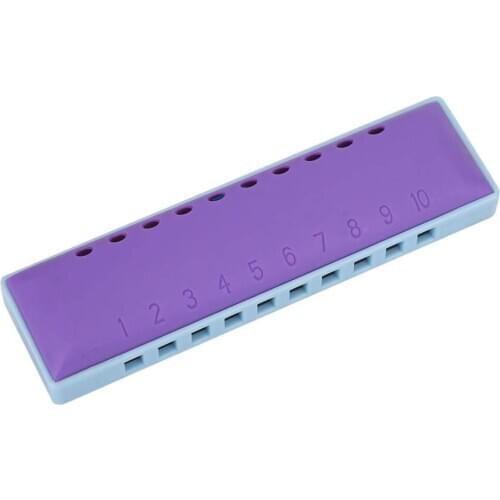 Accurate and pitch music gift 4.13 x 1.18 x 0.79inch Folk Harmonica Resin