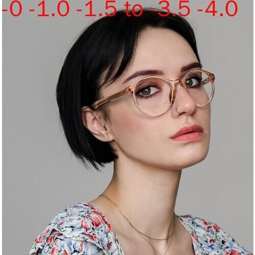 Fashion Women Sun Photochromic Myopia Eyeglasses Optical female student Finished Myopia Eyewear prescription Glasses Frame NX