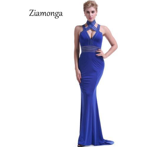 Ziamonga 2018 Backless V Neck Party Long Dress Women Sexy Wrap Chest Maxi Floor Length Dresses Runway Style Elegant Women Dress