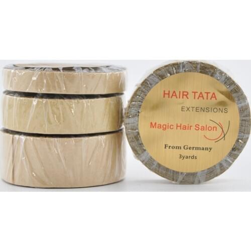 3yards Hair TATA Hair Extension Support Double Side Adhesive Tape For Tape Hair Extension Magic Hair Salon Tape