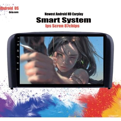 9'' IPS Android 10 6G RAM 128G ROM Autoradio video music player For Volvo S80 2004 - 2006 Car Multimedia Head Unit Tape recorder