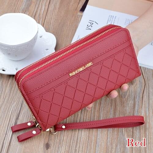 2020 Long Womens Wallet Purses Tassel Coin Purse Card Holder Wallets Female Pu Leather Clutch Money Bag Pu Leather Wallet