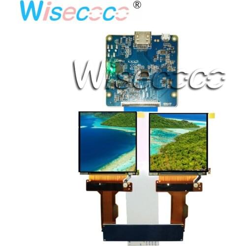 LS029B3SX02 2.9 inch 2K dual screen LCD 70Hz resolution 1440 * 1440 with control driver board for 3D glasses IPS VR AR