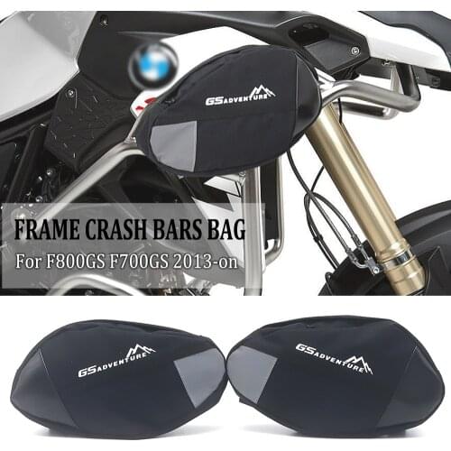 F800GS F700GS Frame Bag Motorcycle Upper Crash Bars Bags FOR BMW F 800 GS F 700 GS 2013-on 2014 2015 2016 2017 2018 2019 2020