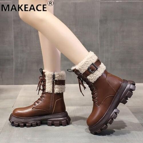 MAKEACE Women's High Boots