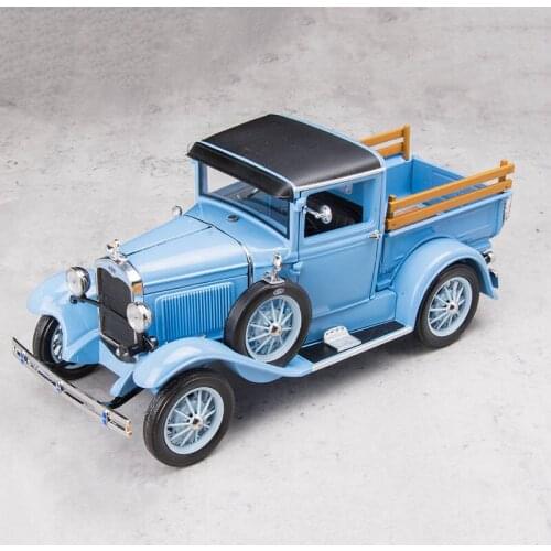 Diecast 1:18 Scale Alloy Ford Pickup Vehicle 1931Car Model Metal Simulation Static Souvenir Collection Ornaments Show Toy Car