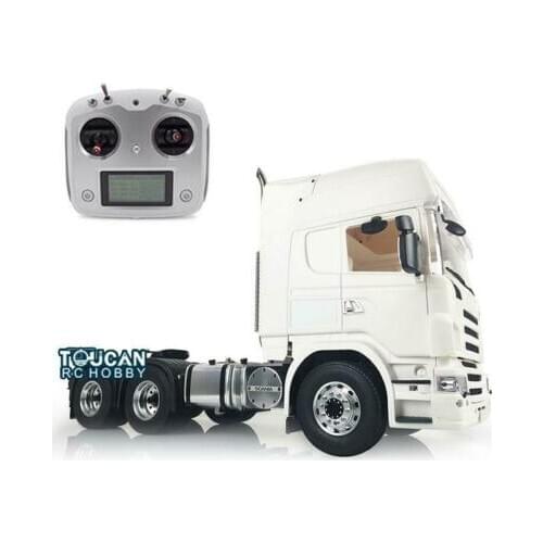 1/14 LESU RC 6*6 Metal Chassis Hercul Sca 802C Cabin Model Chimney Radio THZH0591-SMT2