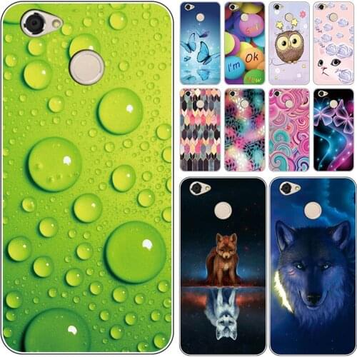 Soft Phone Case for ZTE Blade A6 / for ZTE Blade A6 LITE Cases Panda Funda Colorful Flower Silicone TPU Back Cover Shell