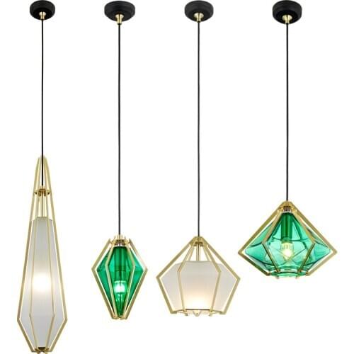 Nordic led stone luminaire suspendu industrial lamp monkey lamp pendant lamp commercial lighting living room dining room bedroom