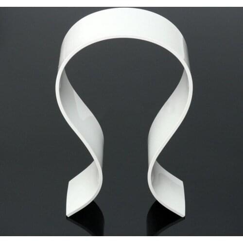 New Acrylic Headphone Hanger White U-type Design Headset Desk Display Stand High Quality Earphone Holder Accessories