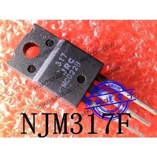 1Pieces new Original NJM317F NJM317 317JRC JRC317 TO-220F In stock real picture