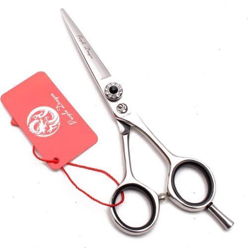 6" Purple Dragon 440C Black GEM Haircut Shears Cutting Shears Thinning Scissors Hair Scissors Professional Barber Scissors Z9012