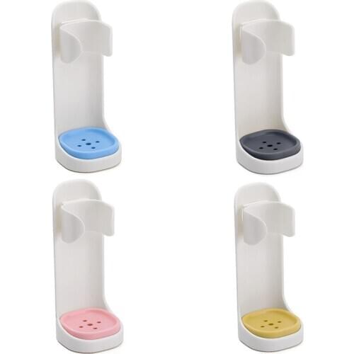 Plastic Electric Toothbrush Holder Wall-Mounted Tooth Brush Rack Space Saving Storage Shelf Bathroom Accessories
