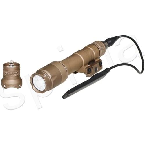 SPINA OPTICS KX2C C01017 Ultra Scout Light Rail-Mountable LED Weapon Light Flashlights for Outdoor Sports
