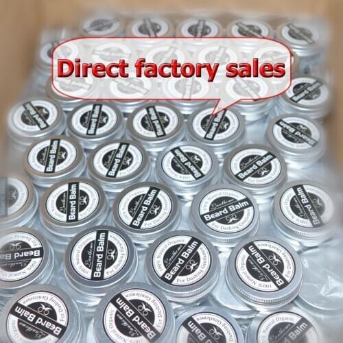 10pcs New 100% Natural Beard Oil and Balm Moustache Wax for styling, Beeswax moisturizing smoothing gentlemen beard care