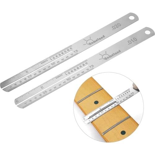 0.01Inches Guitar Fret Puller FretBoard Fingerboard R-epair Tool Protector Steel Plate for Guitar Accessories Parts