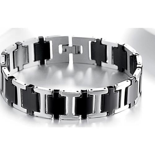 16mm Width Vintage Bracelet Elegant Classic Stainless Steel Metal Enamel Bangles for Enamel Jewelry