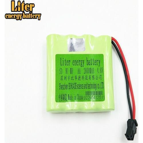 4.8V 2800mAh Remote Control toy electric lighting lighting security facilities 4*AA NI-MH battery RC TOYS battery group
